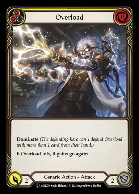 [Generic] Overload [UL-MON276-C] (yellow)