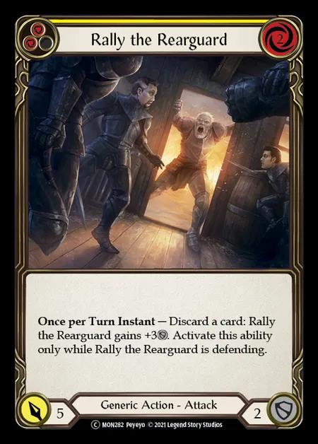 [Generic] Rally the Rearguard [UL-MON282-C] (yellow)