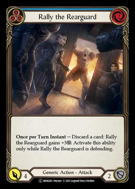 [Generic] Rally the Rearguard [UL-MON283-C] (blue)