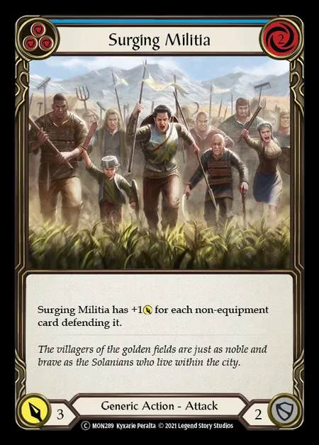 [Generic] Surging Militia [UL-MON289-C] (blue)