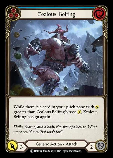 [Generic] Zealous Belting [UL-MON295-C] (blue)