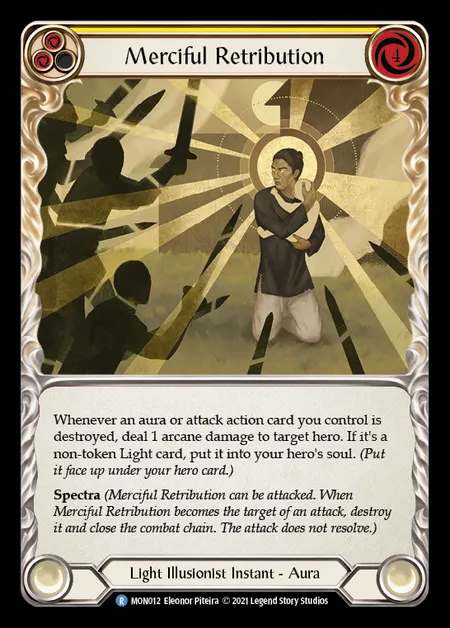 [Light Illusionist] Merciful Retribution (yellow) [1st-MON_012-R]