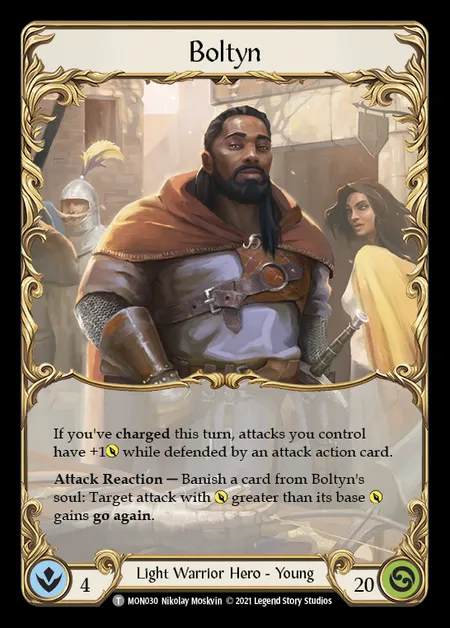 [Light Warrior] Boltyn [1st-MON_030-T]