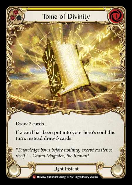[Light] Tome of Divinity [1st-MON_065-M]