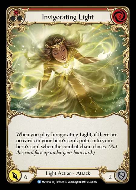[Light] Invigorating Light (red) [1st-MON_066-R]