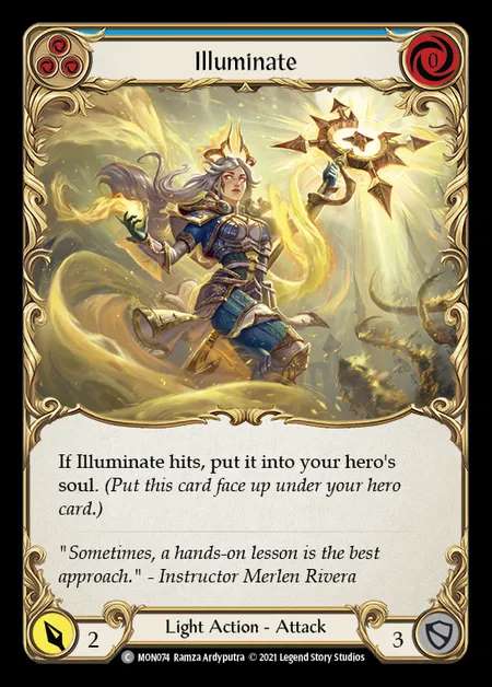 [Light] Illuminate (blue) [1st-MON_074-C]