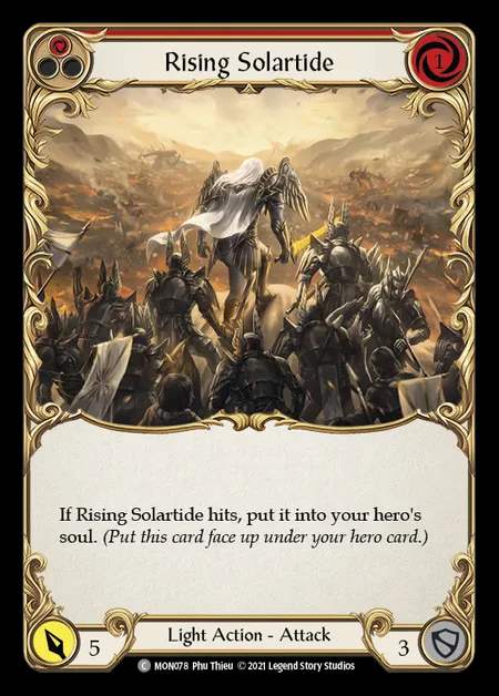 [Light] Rising Solartide (red) [1st-MON_078-C]