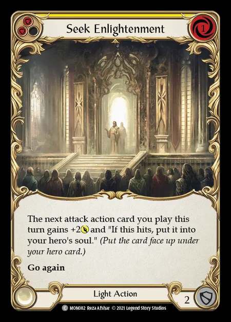 [Light] Seek Enlightenment (yellow) [1st-MON_082-C]