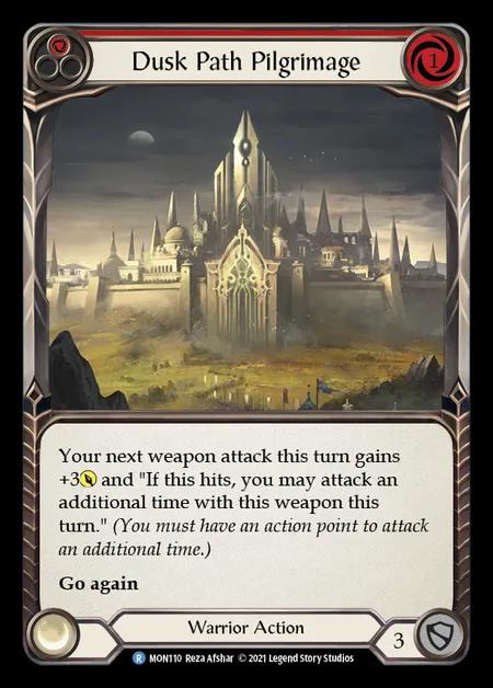 [Warrior] Dusk Path Pilgrimage (red) [1st-MON_110-R]