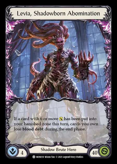 [Shadow Brute] Levia, Shadowborn Abomination [1st-MON_119-T]
