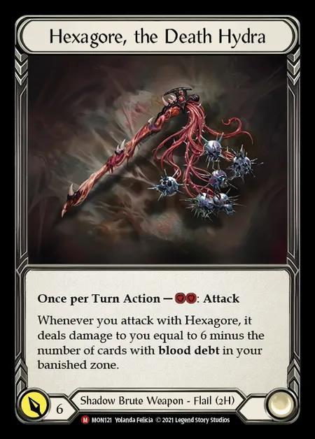 [Shadow Brute] Hexagore, the Death Hydra [1st-MON_121-M]