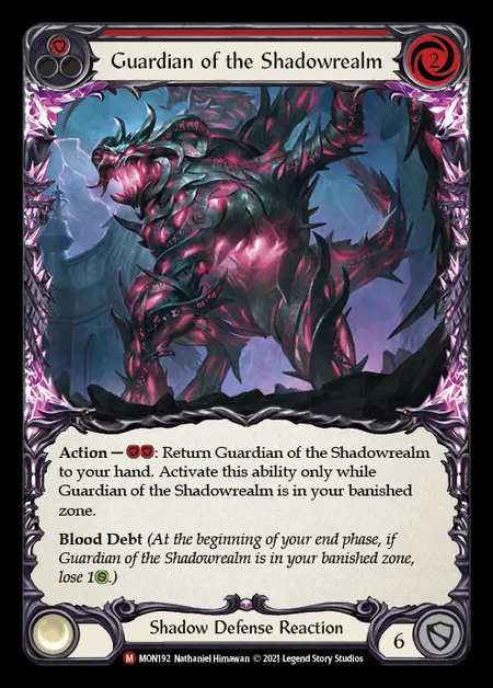 [Shadow] Guardian of the Shadowrealm [1st-MON_192-M]