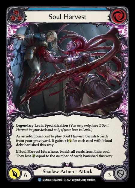 [Shadow] Soul Harvest (blue) [1st-MON_198-R]
