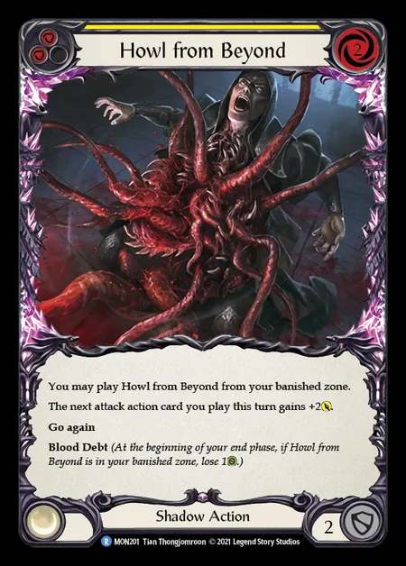 [Shadow] Howl from Beyond (yellow) [1st-MON_201-R]
