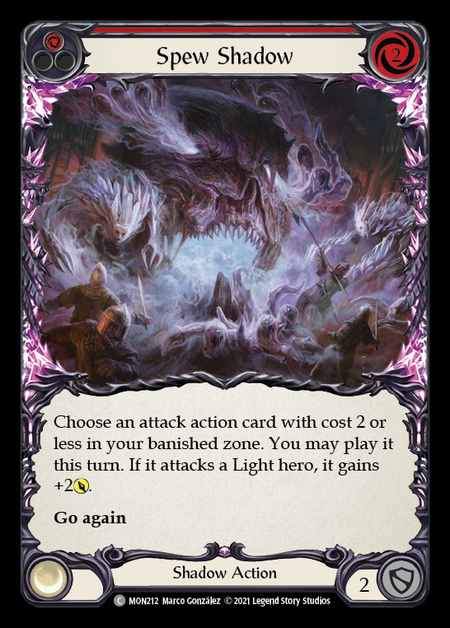 [Shadow] Spew Shadow (red) [1st-MON_212-C]