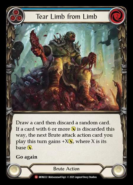 [Brute] Tear Limb From Limb [1st-MON_222-M]