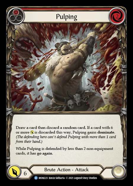 [Brute] Pulping (red) [1st-MON_223-R]
