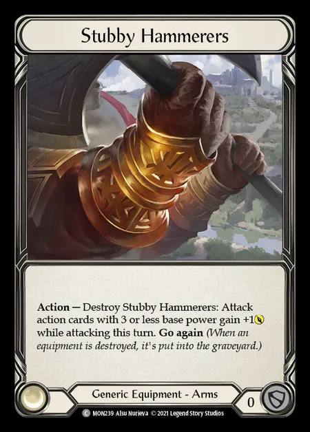 [Generic] Stubby Hammerers [1st-MON_239-C]