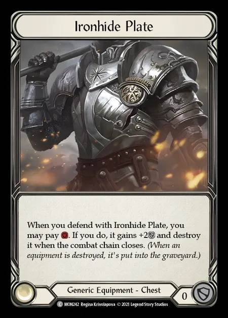 [Generic] Ironhide Plate [1st-MON_242-C]