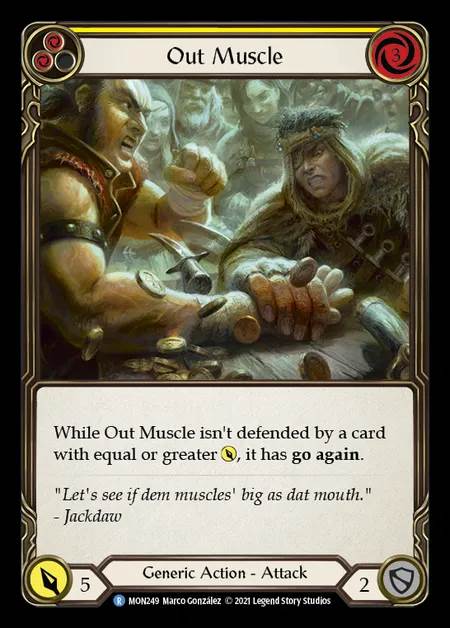 [Generic] Out Muscle (yellow) [1st-MON_249-R]