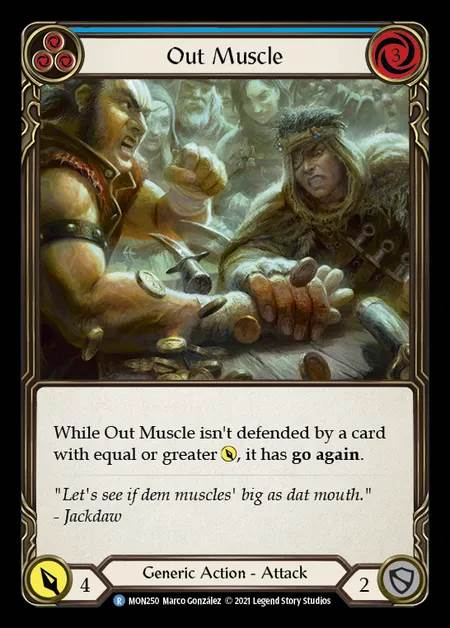 [Generic] Out Muscle (blue) [1st-MON_250-R]