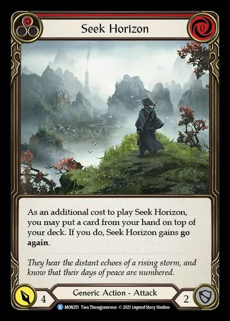 [Generic] Seek Horizon (red) [1st-MON_251-R]