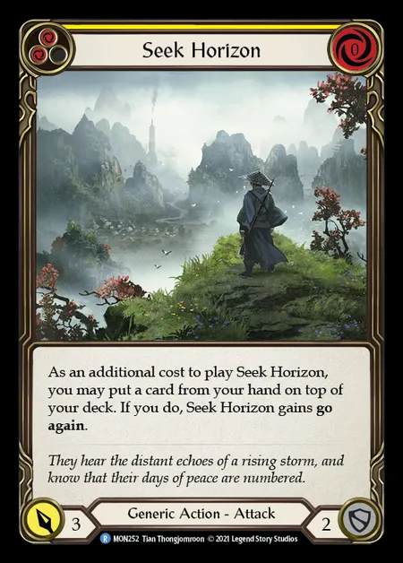 [Generic] Seek Horizon (yellow) [1st-MON_252-R]