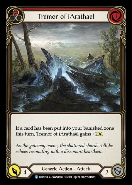 [Generic] Tremor of iArathael (red) [1st-MON_254-R]