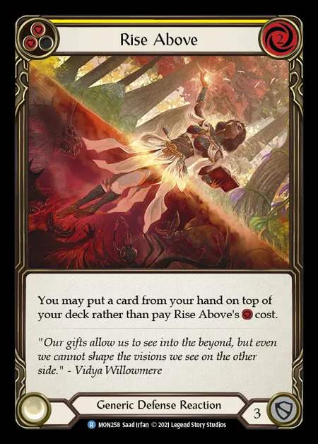 [Generic] Rise Above (yellow) [1st-MON_258-R]