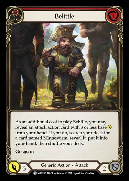 [Generic] Belittle (red) [1st-MON_266-C]
