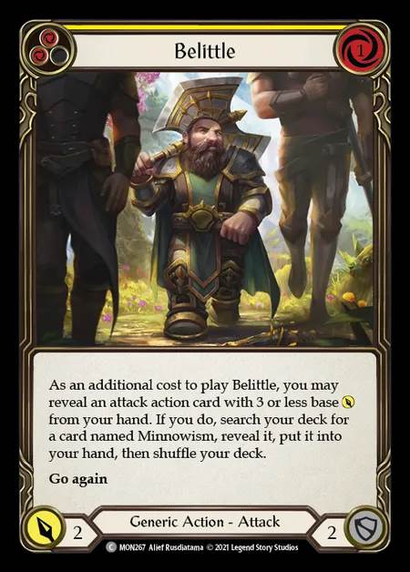 [Generic] Belittle (yellow) [1st-MON_267-C]