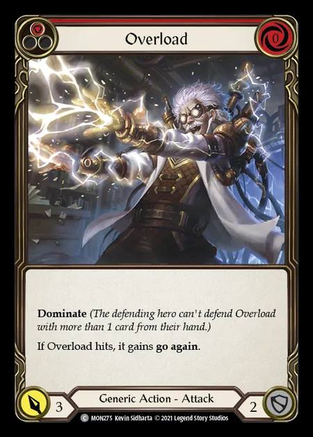 [Generic] Overload (red) [1st-MON_275-C]