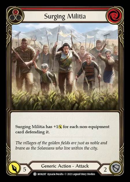 [Generic] Surging Militia (red) [1st-MON_287-C]