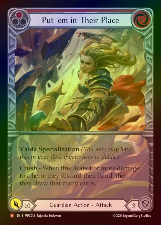 【RF】【EN】[Guardian] 分不相応/Put 'Em In Their Place(Extended Art) [MPG018-M]