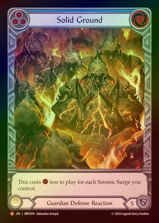 【RF】【EN】[Guardian] 堅固な地面/Solid Ground(Extended Art) [MPG019-M]