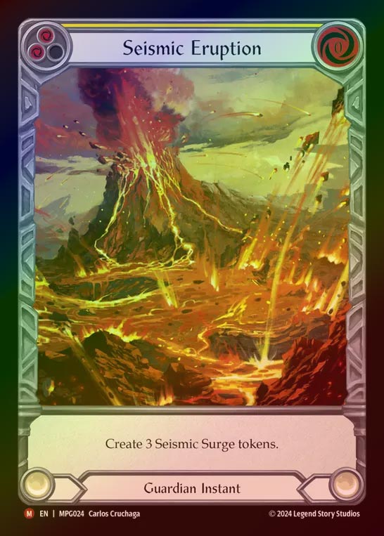 【RF】【EN】[Guardian] 地殻の噴火/Seismic Eruption(Extended Art) [MPG024-M]