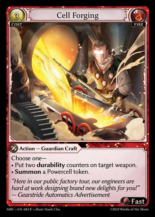 [Fire] Cell Forging [MRC083-C]