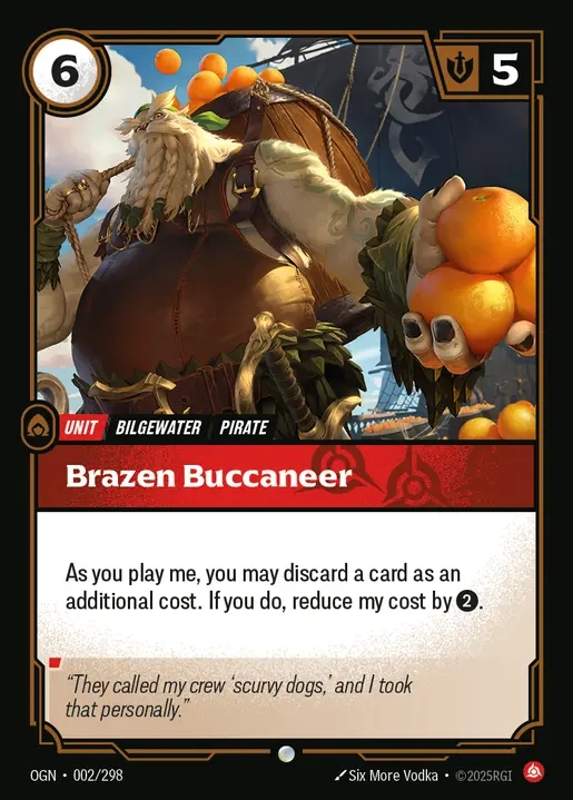[Fury] Brazen Buccaneer [OGN-002-C]