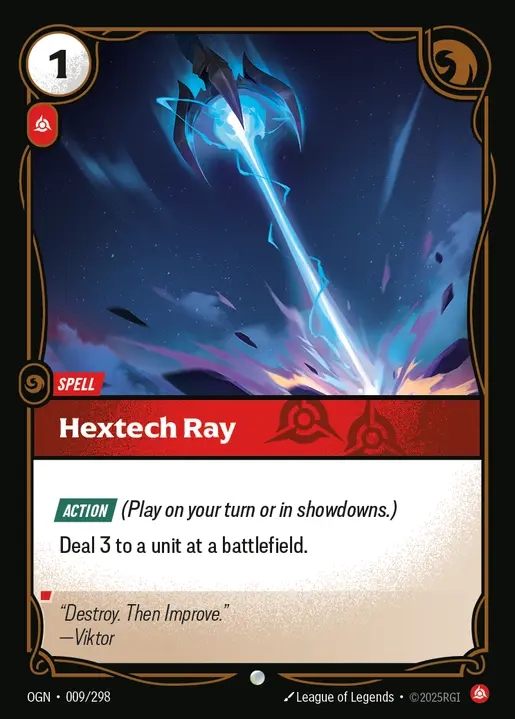 [Fury] Hextech Ray [OGN-009-C]