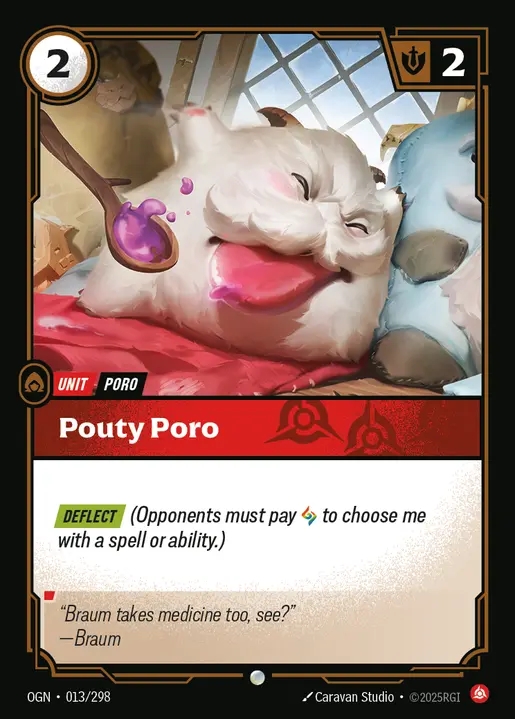 [Fury] Pouty Poro [OGN-013-C]
