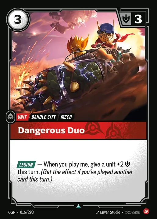 [Fury] Dangerous Duo [OGN-016-U]