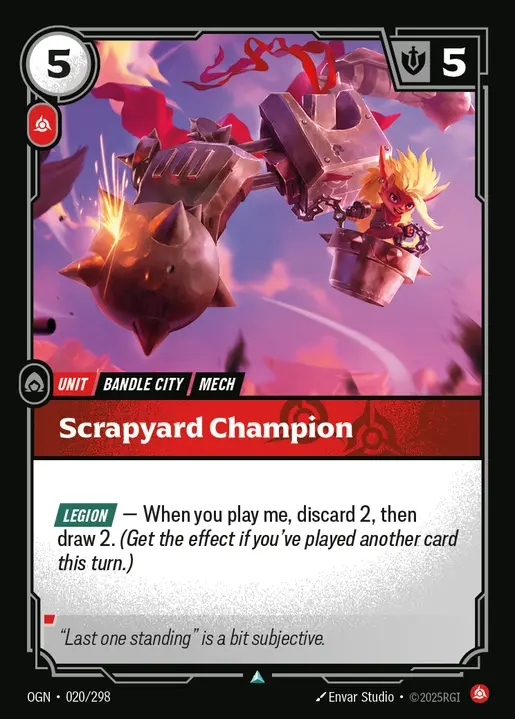 [Fury] Scrapyard Champion [OGN-020-U]