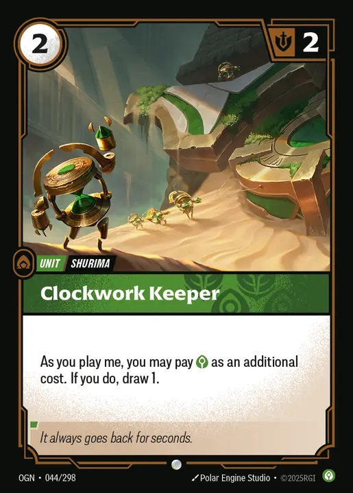 [Calm] Clockwork Keeper [OGN-044-C]