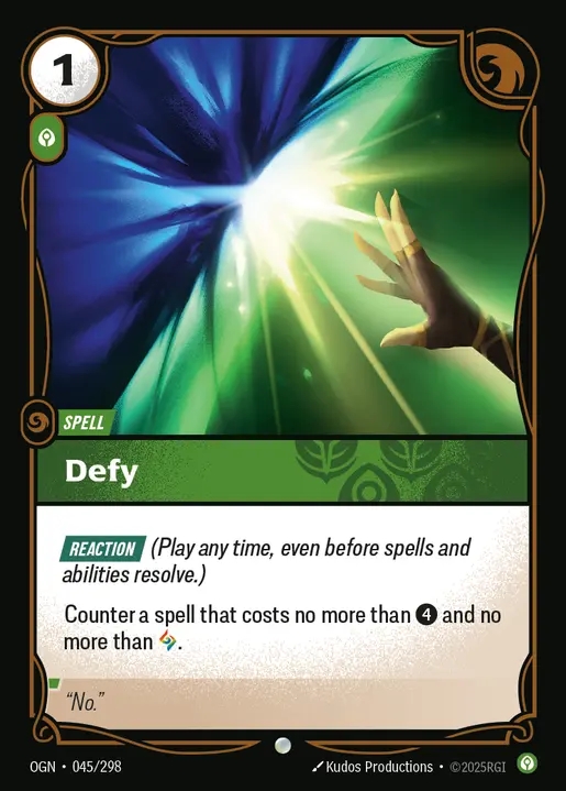 [Calm] Defy [OGN-045-C]