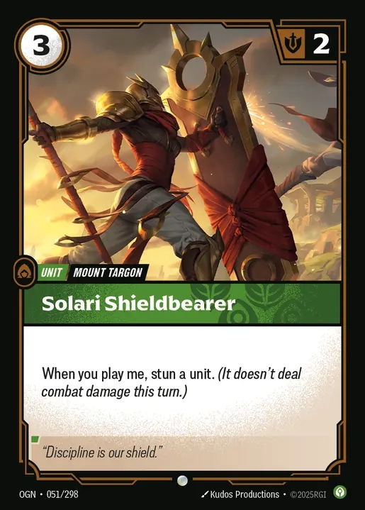 [Calm] Solari Shieldbearer [OGN-051-C]