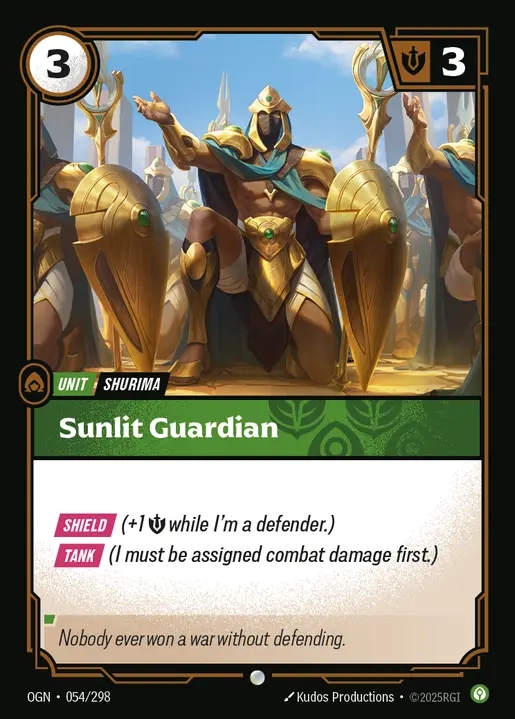 [Calm] Sunlit Guardian [OGN-054-C]