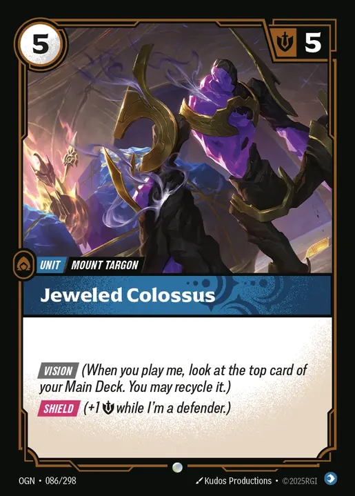 [Mind] Jeweled Colossus [OGN-086-C]