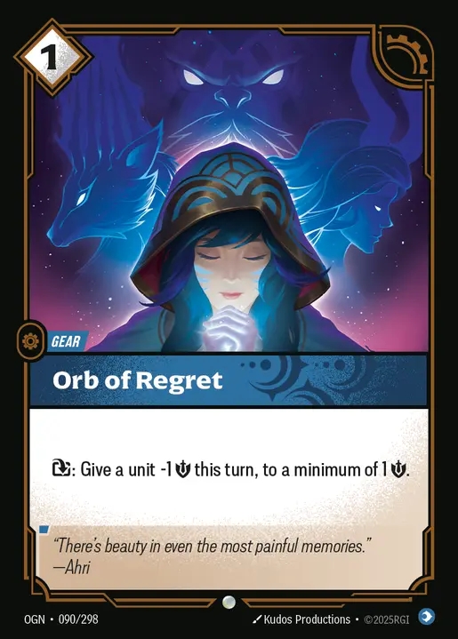 [Mind] Orb of Regret [OGN-090-C]