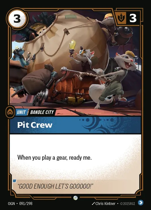 [Mind] Pit Crew [OGN-091-C]
