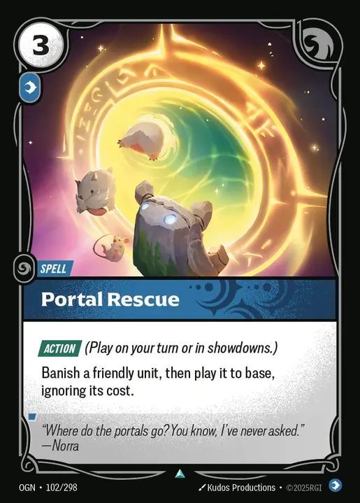 [Mind] Portal Rescue [OGN-102-U]
